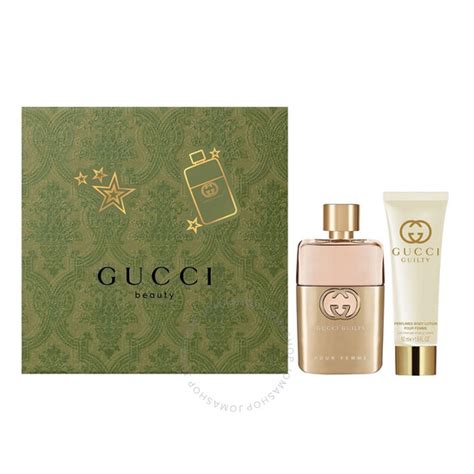 gucci guilty gift set sale|gucci guilty gift set boots.